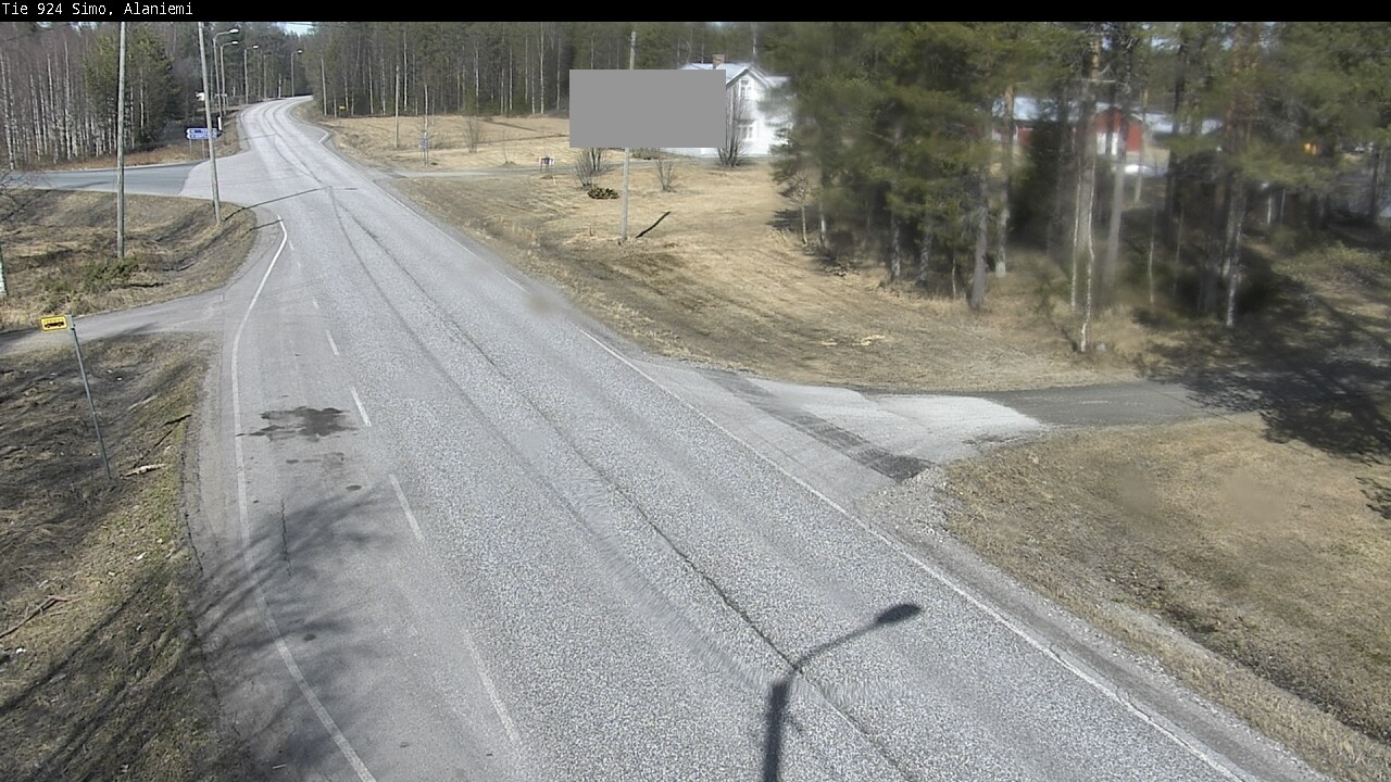 Weather Camera Image Väg 924 Simo, Alaniemi, Simo, Lappi