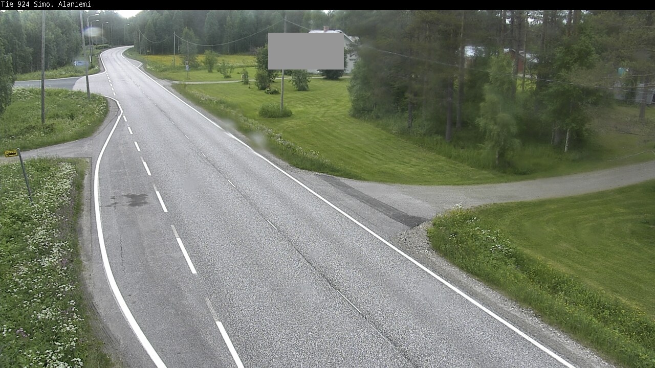 Weather Camera Image Väg 924 Simo, Alaniemi, Simo, Lappi