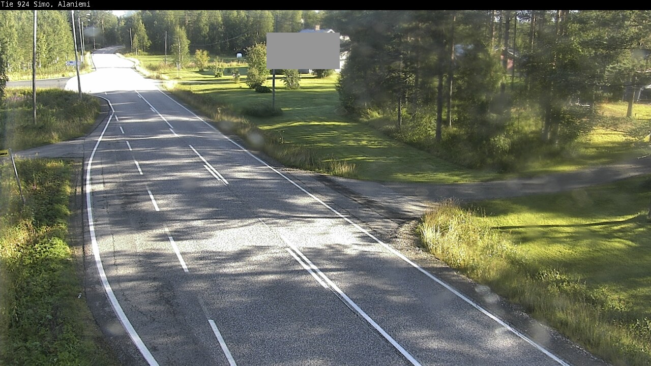 Weather Camera Image Road 924 Simo, Alaniemi, Simo, Lappi
