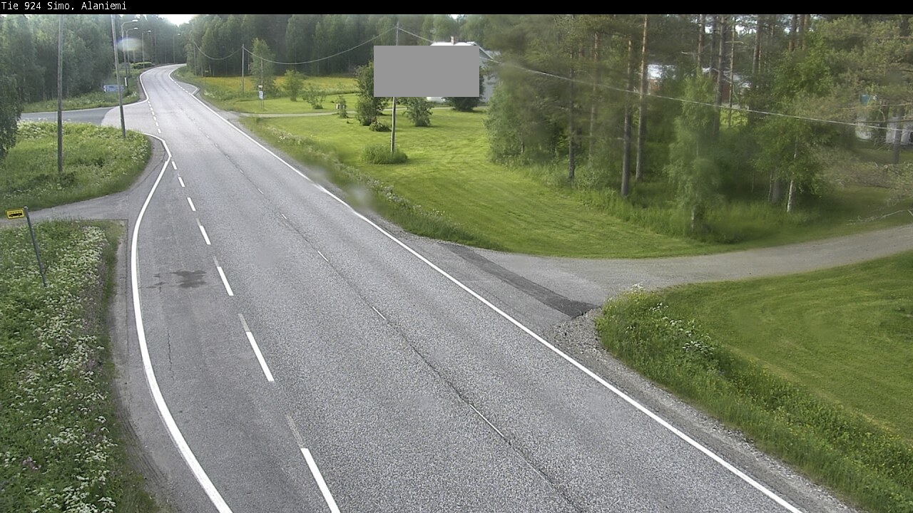 Weather Camera Image Väg 924 Simo, Alaniemi, Simo, Lappi
