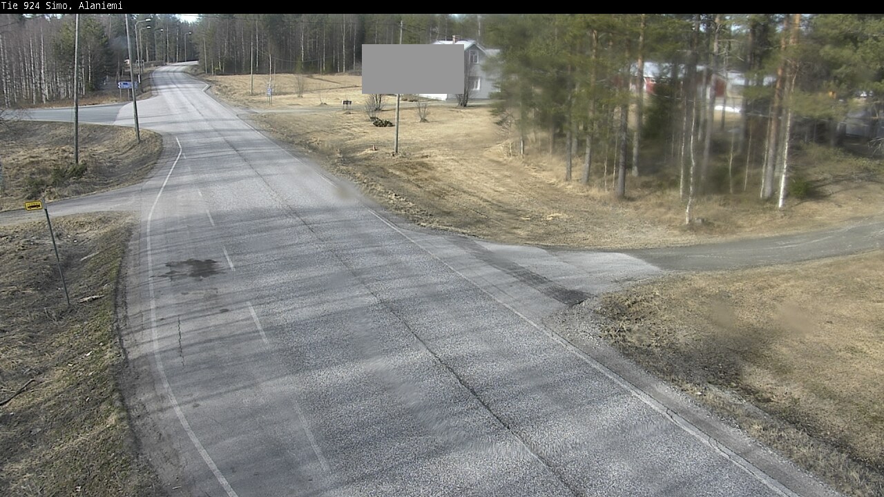 Weather Camera Image Väg 924 Simo, Alaniemi, Simo, Lappi