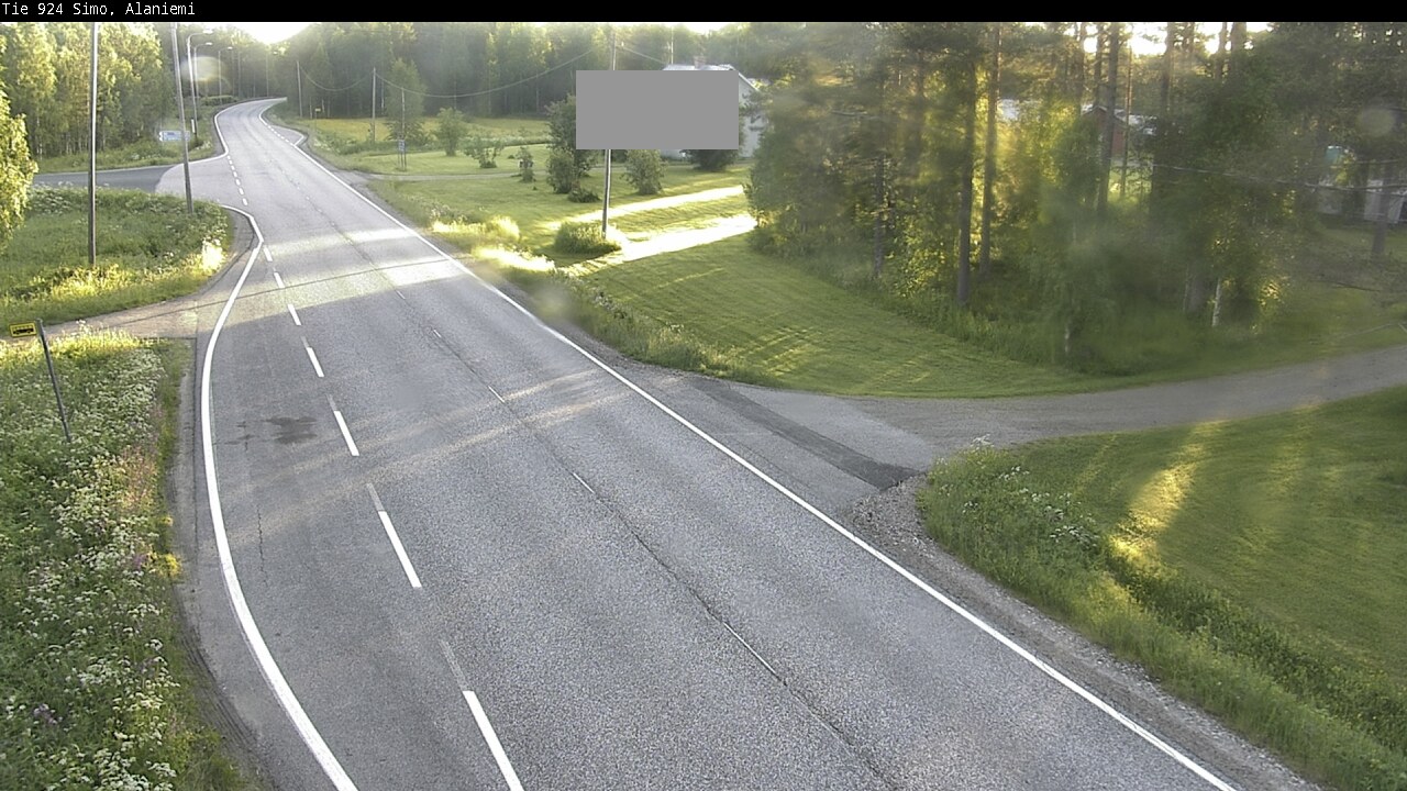 Weather Camera Image Väg 924 Simo, Alaniemi, Simo, Lappi