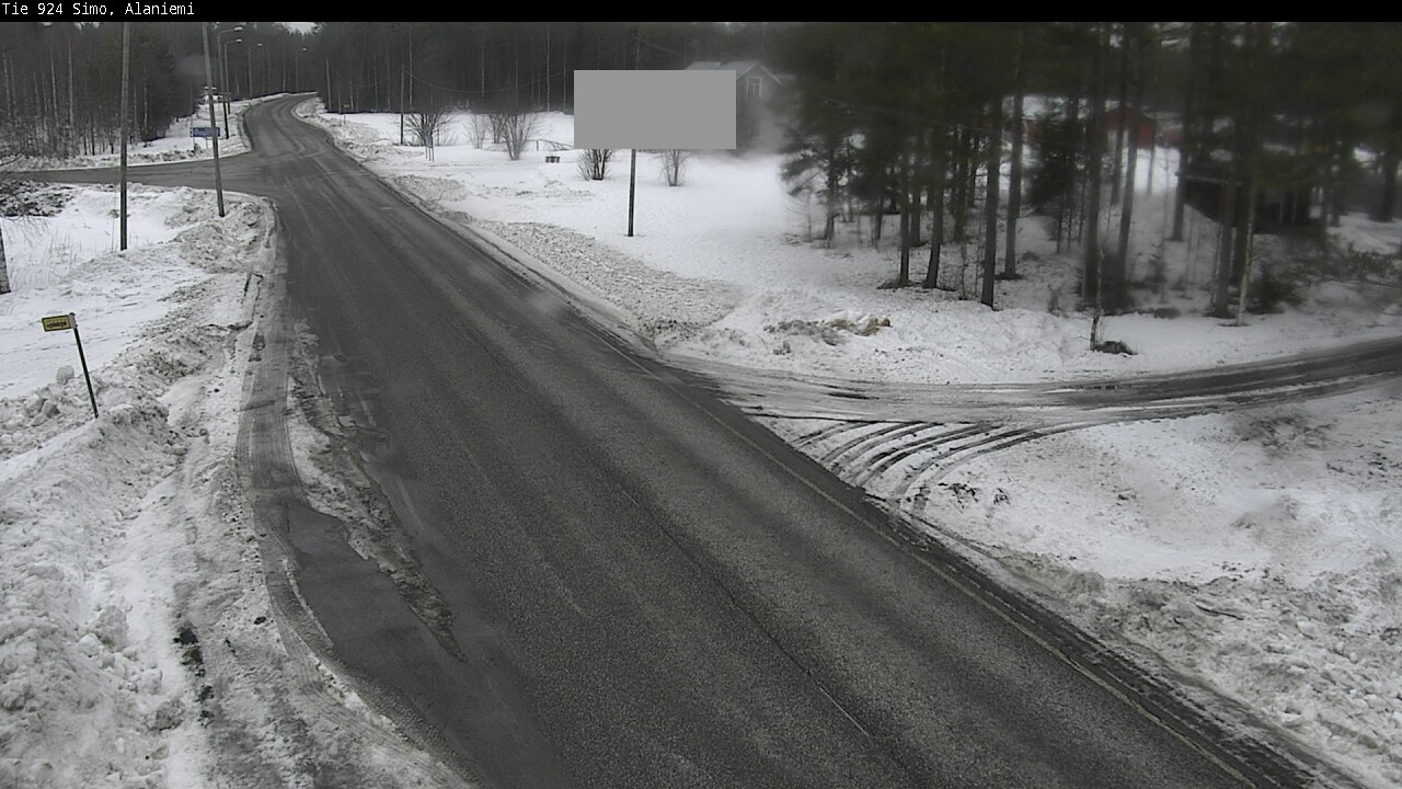 Weather Camera Image Road 924 Simo, Alaniemi, Simo, Lappi