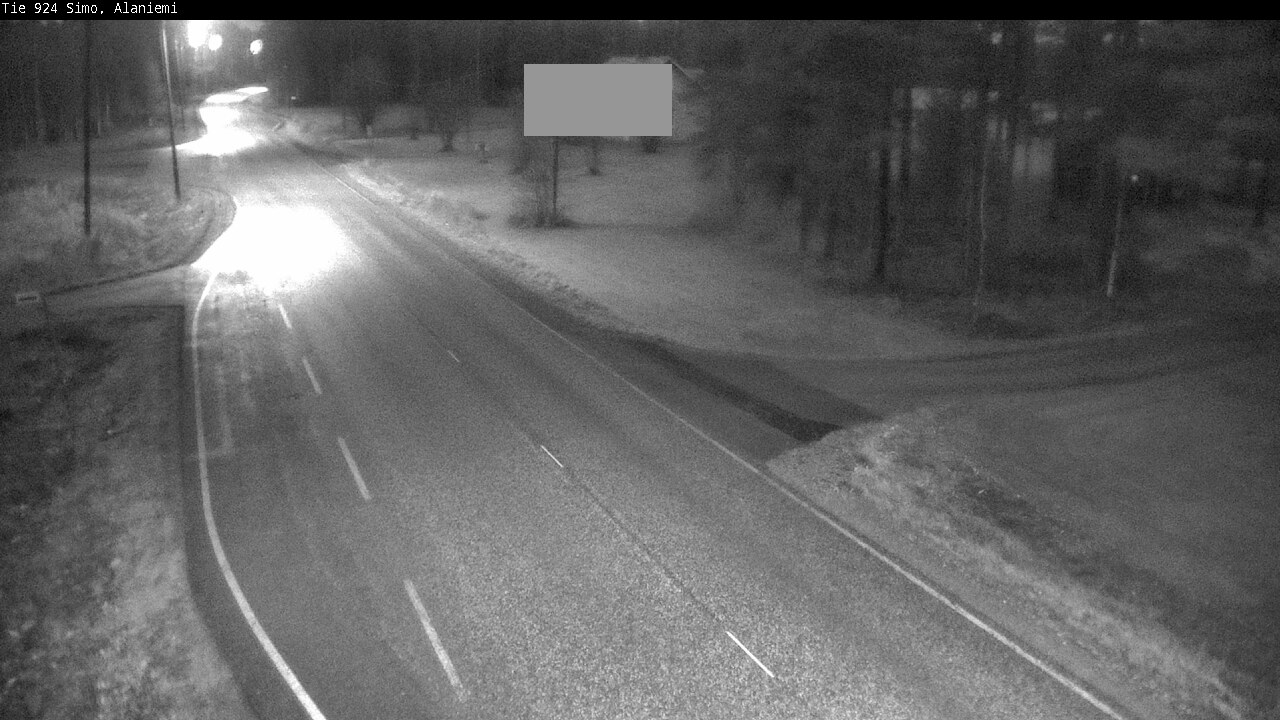 Weather Camera Image Väg 924 Simo, Alaniemi, Simo, Lappi