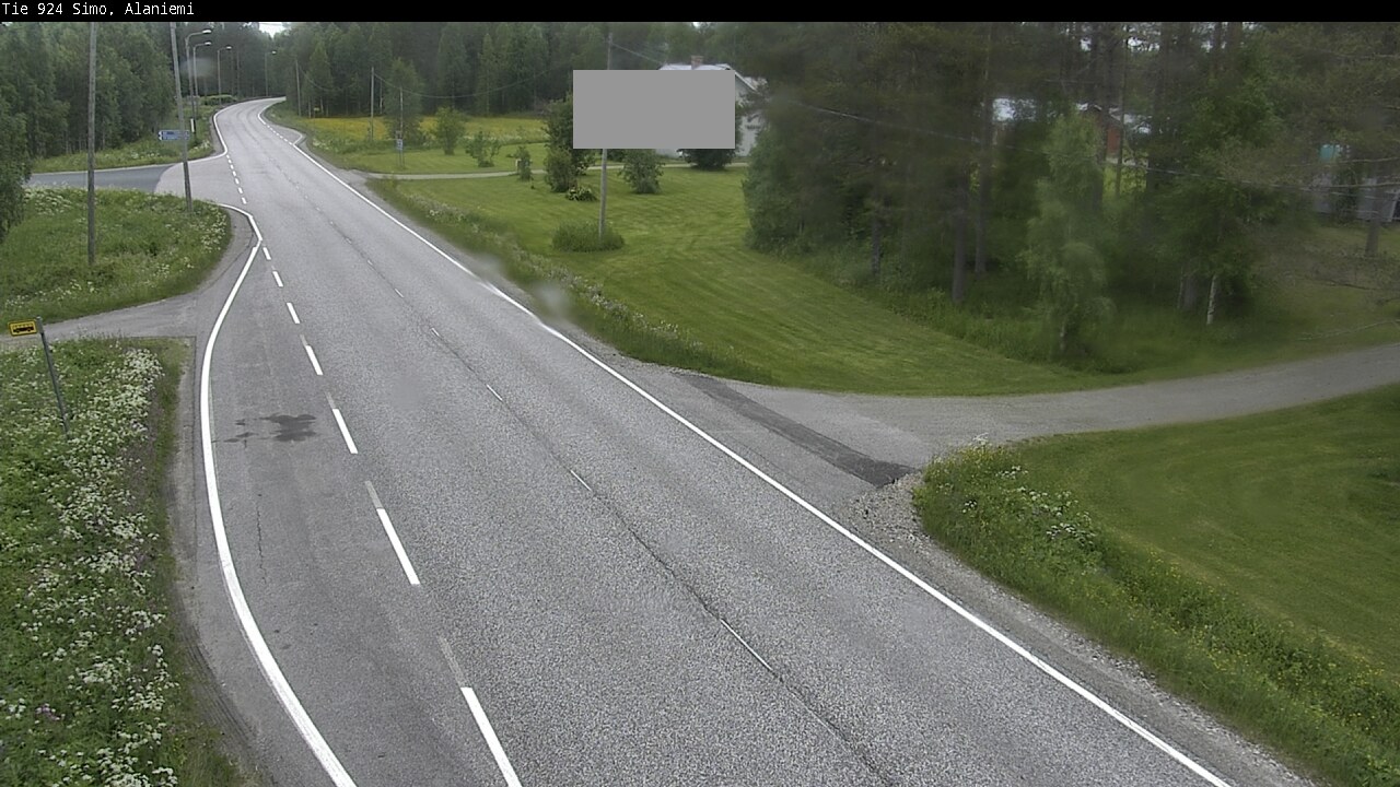 Weather Camera Image Väg 924 Simo, Alaniemi, Simo, Lappi
