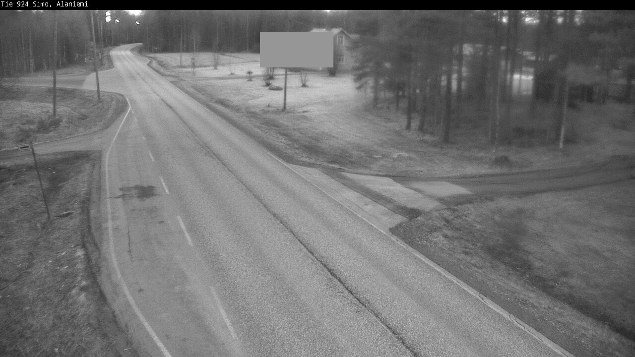 Weather Camera Image Väg 924 Simo, Alaniemi, Simo, Lappi