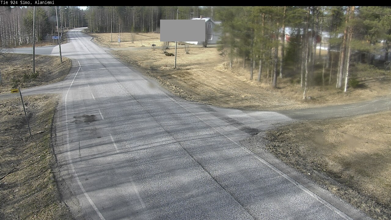 Weather Camera Image Väg 924 Simo, Alaniemi, Simo, Lappi