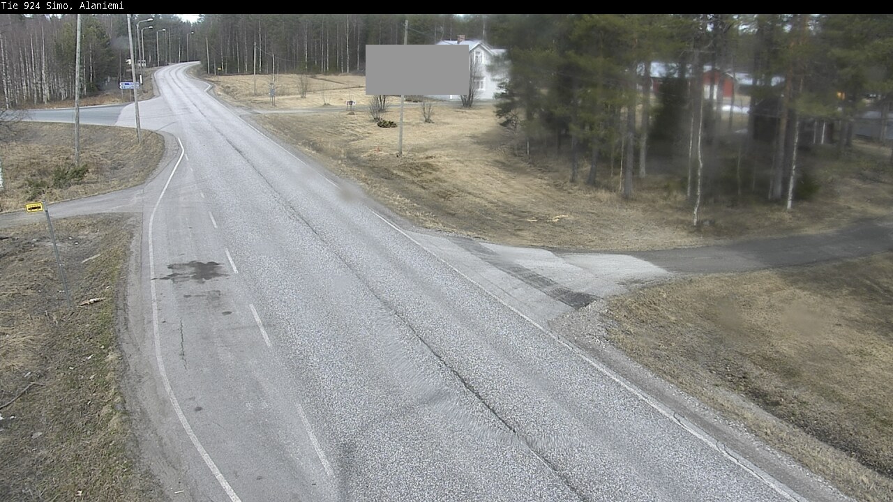 Weather Camera Image Väg 924 Simo, Alaniemi, Simo, Lappi