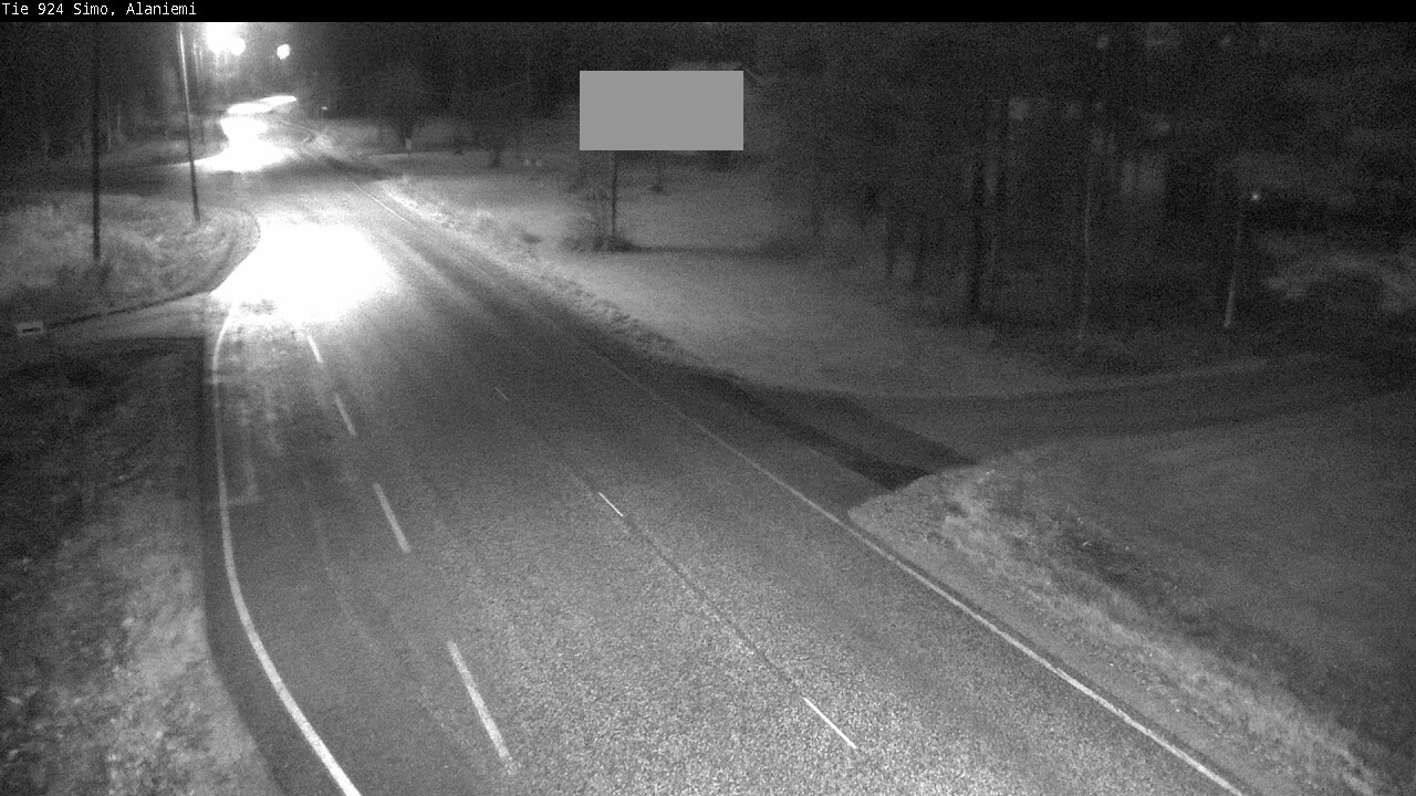 Kelikamerat Kuva Tie 924 Simo, Alaniemi, Simo, Lappi
