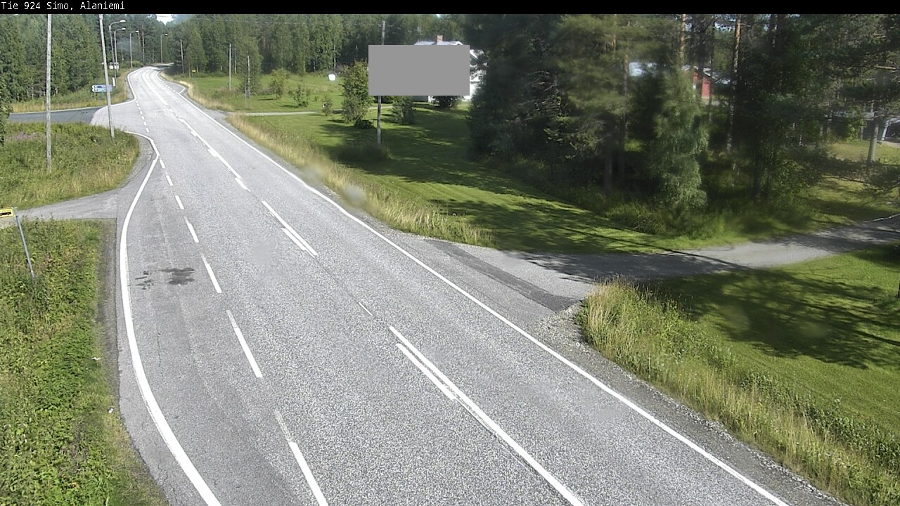 Weather Camera Image Road 924 Simo, Alaniemi, Simo, Lappi