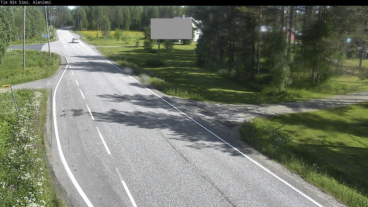 Weather Camera Image Väg 924 Simo, Alaniemi, Simo, Lappi
