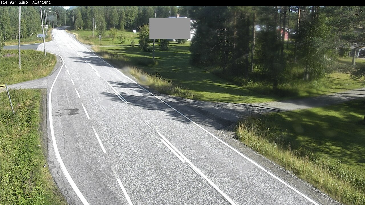 Weather Camera Image Road 924 Simo, Alaniemi, Simo, Lappi