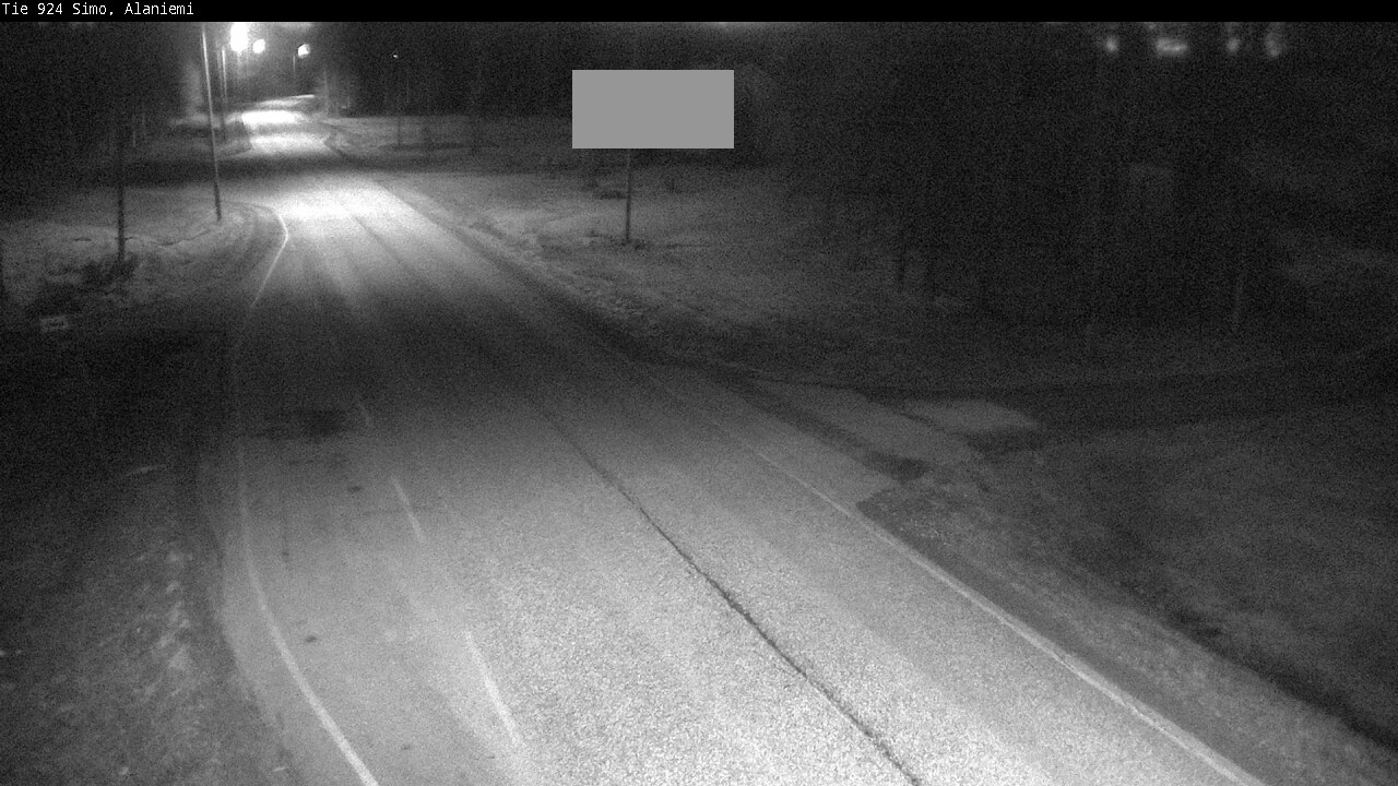 Weather Camera Image Väg 924 Simo, Alaniemi, Simo, Lappi