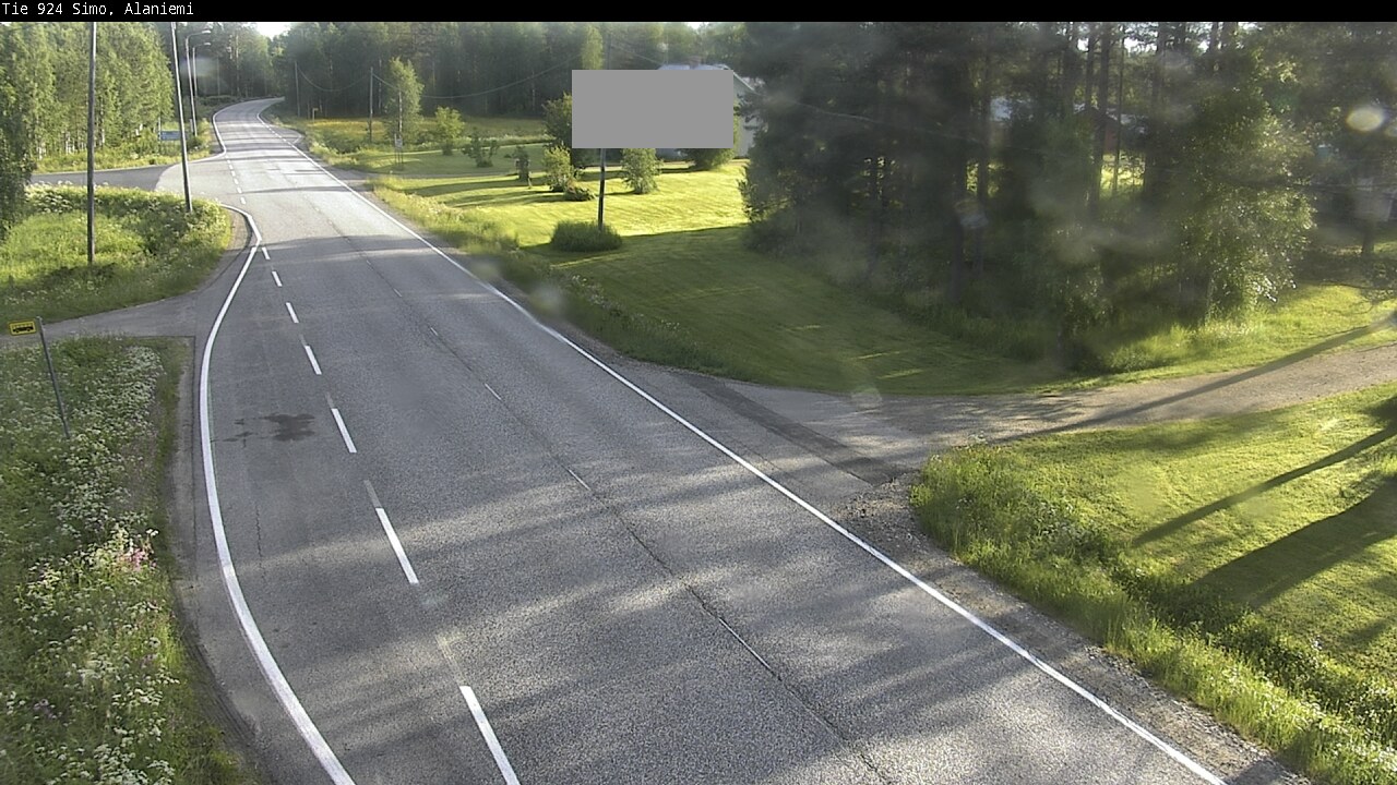 Weather Camera Image Väg 924 Simo, Alaniemi, Simo, Lappi