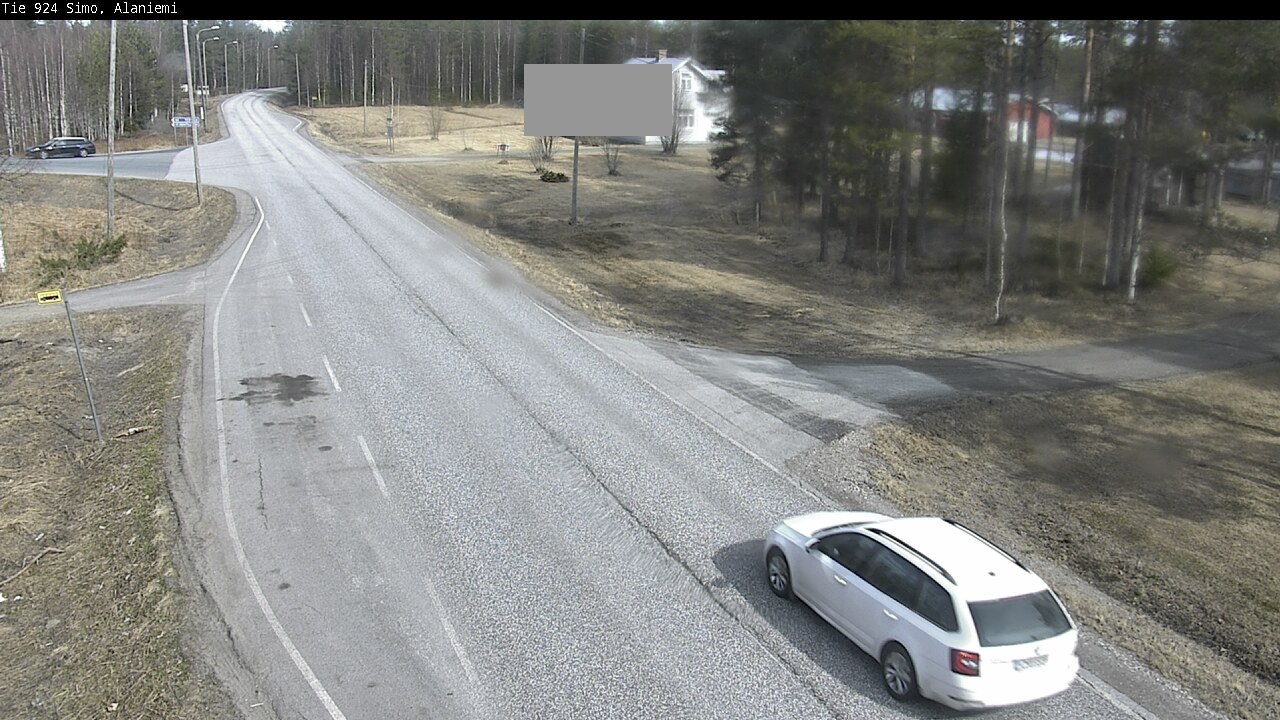 Weather Camera Image Väg 924 Simo, Alaniemi, Simo, Lappi