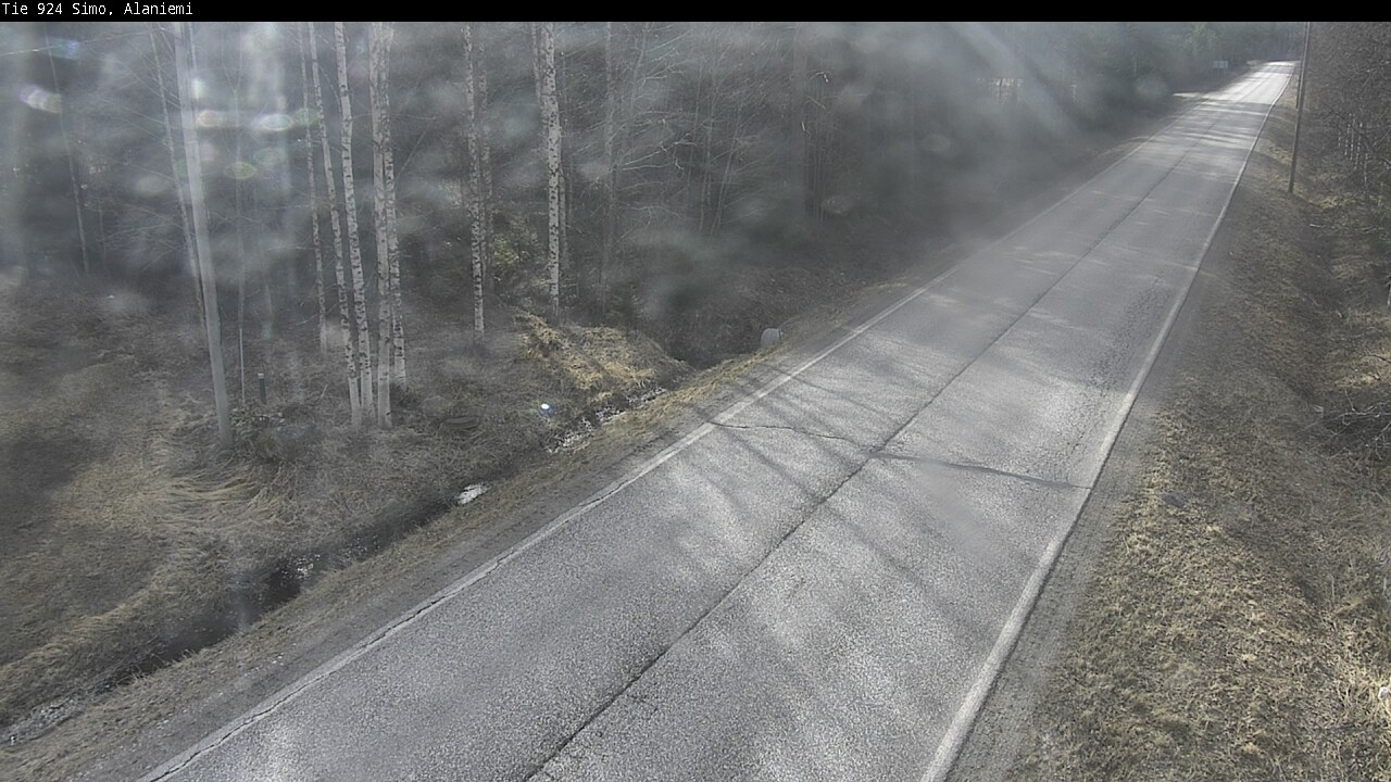 Weather Camera Image Väg 924 Simo, Alaniemi, Simo, Lappi