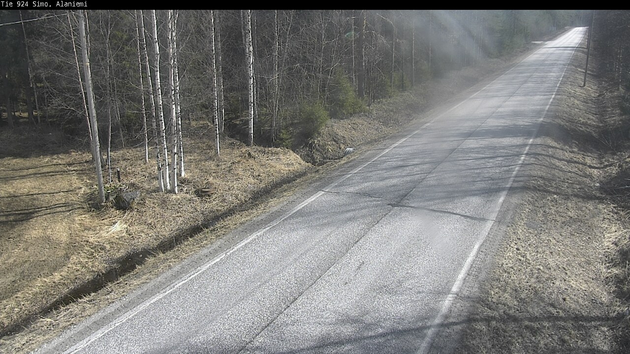 Weather Camera Image Väg 924 Simo, Alaniemi, Simo, Lappi