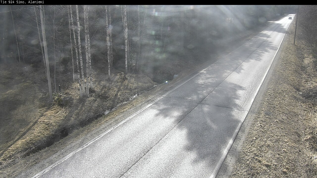 Weather Camera Image Väg 924 Simo, Alaniemi, Simo, Lappi