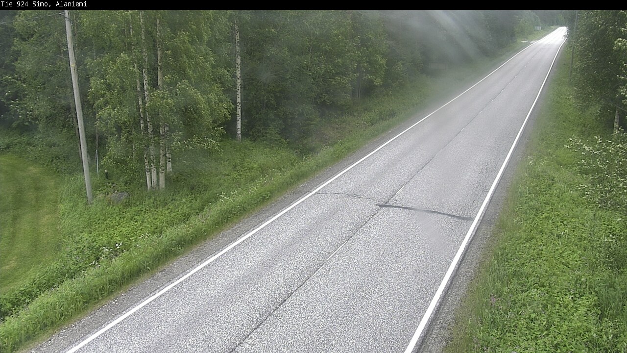 Weather Camera Image Road 924 Simo, Alaniemi, Simo, Lappi