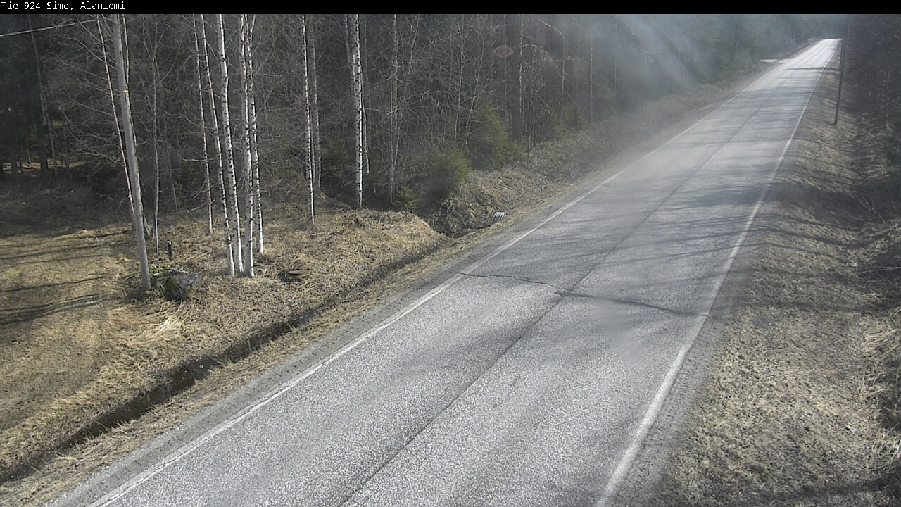 Weather Camera Image Väg 924 Simo, Alaniemi, Simo, Lappi