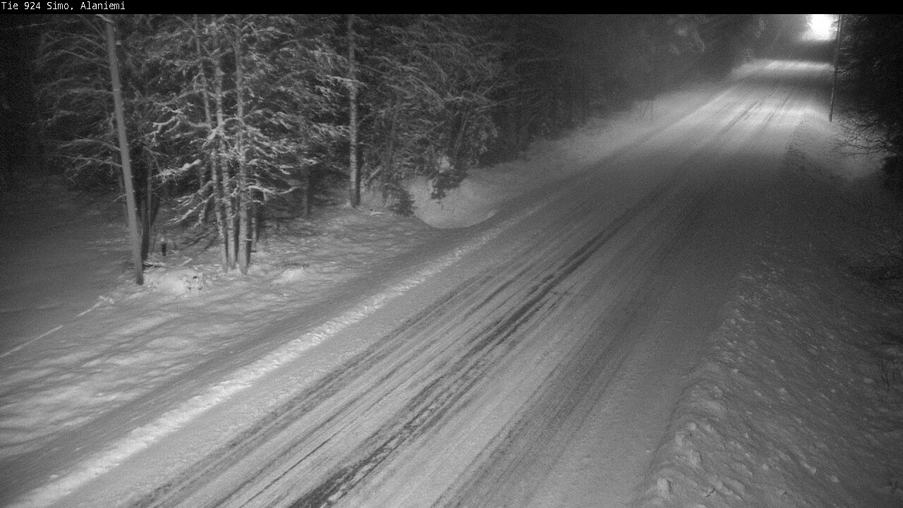 Weather Camera Image Väg 924 Simo, Alaniemi, Simo, Lappi