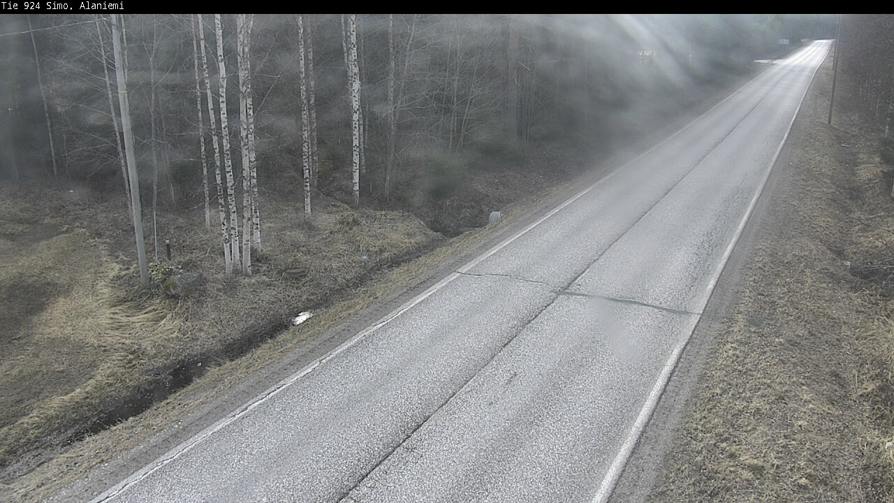 Weather Camera Image Väg 924 Simo, Alaniemi, Simo, Lappi