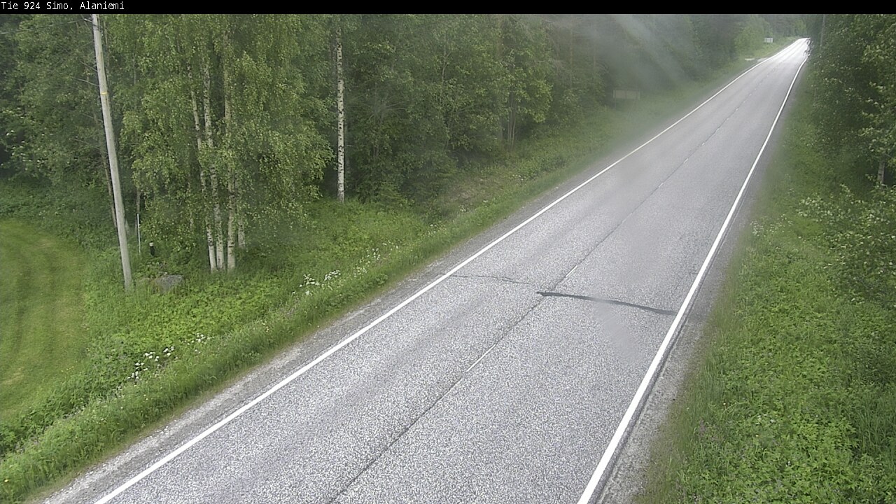 Weather Camera Image Väg 924 Simo, Alaniemi, Simo, Lappi