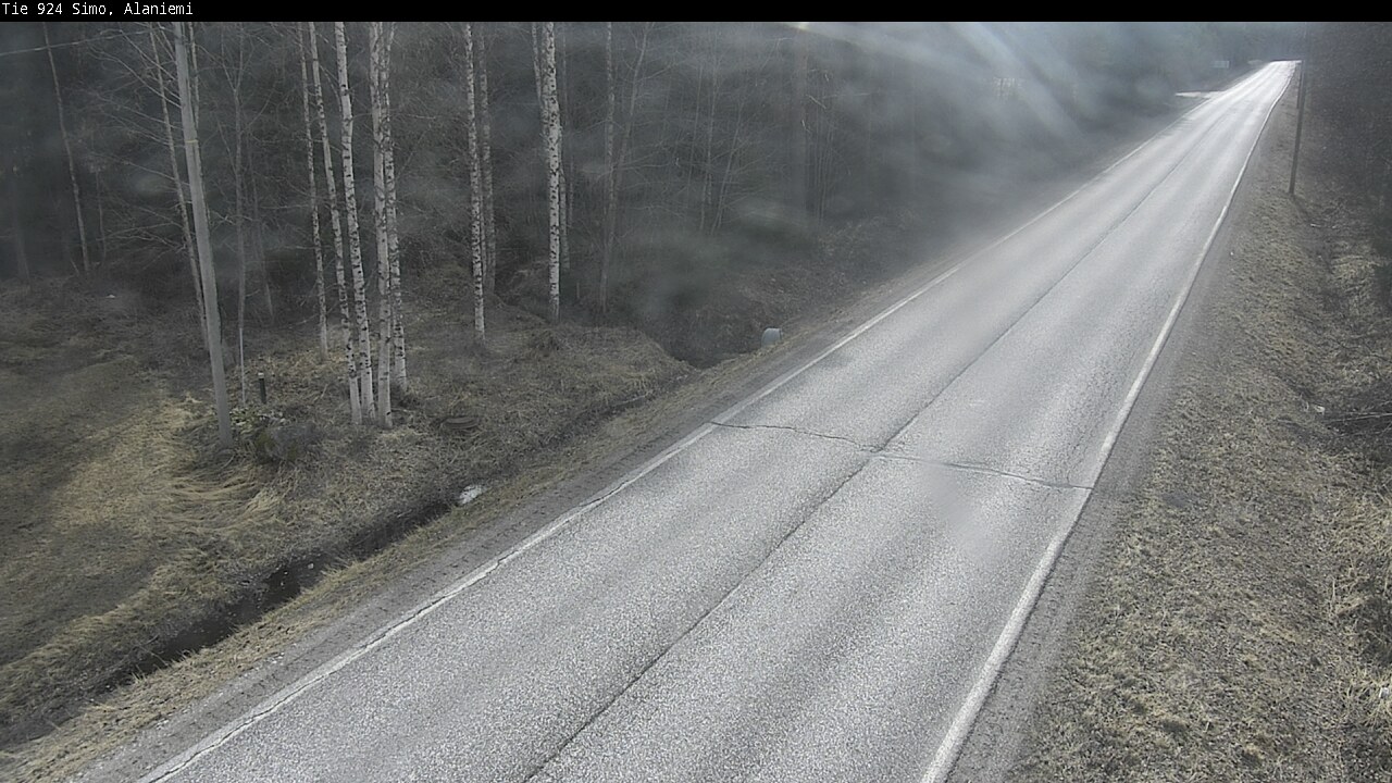 Weather Camera Image Väg 924 Simo, Alaniemi, Simo, Lappi