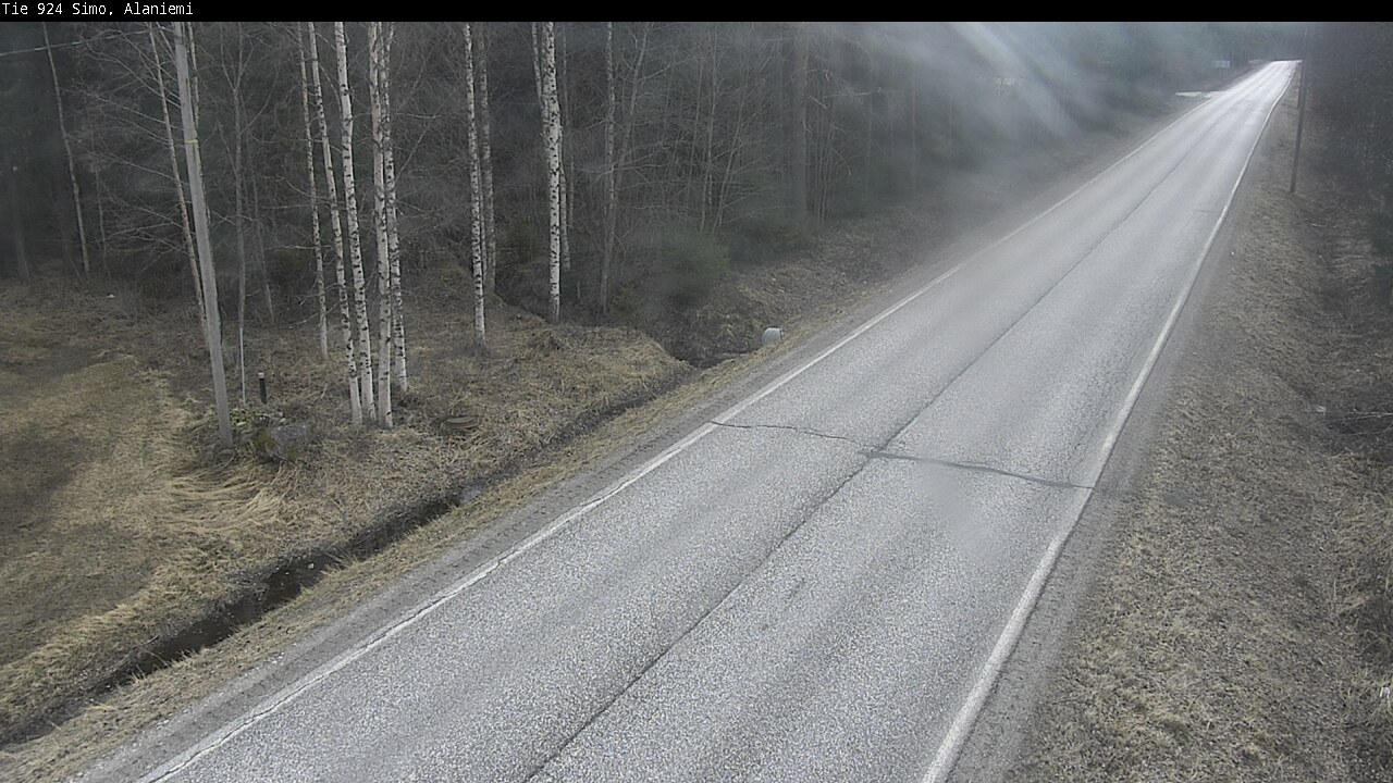 Weather Camera Image Väg 924 Simo, Alaniemi, Simo, Lappi