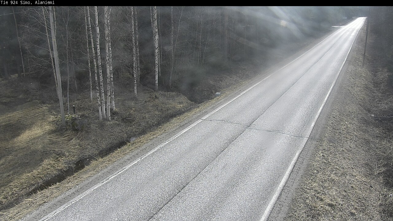 Weather Camera Image Väg 924 Simo, Alaniemi, Simo, Lappi
