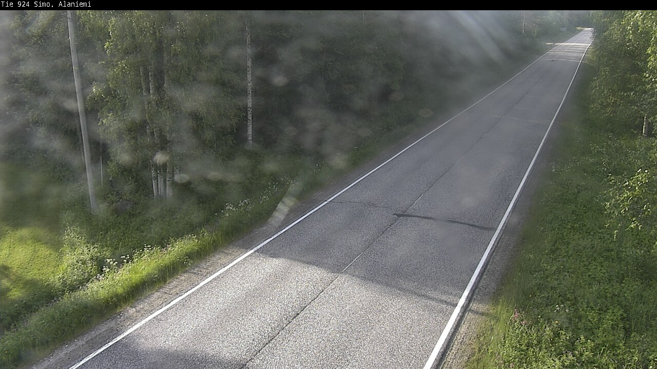Weather Camera Image Väg 924 Simo, Alaniemi, Simo, Lappi
