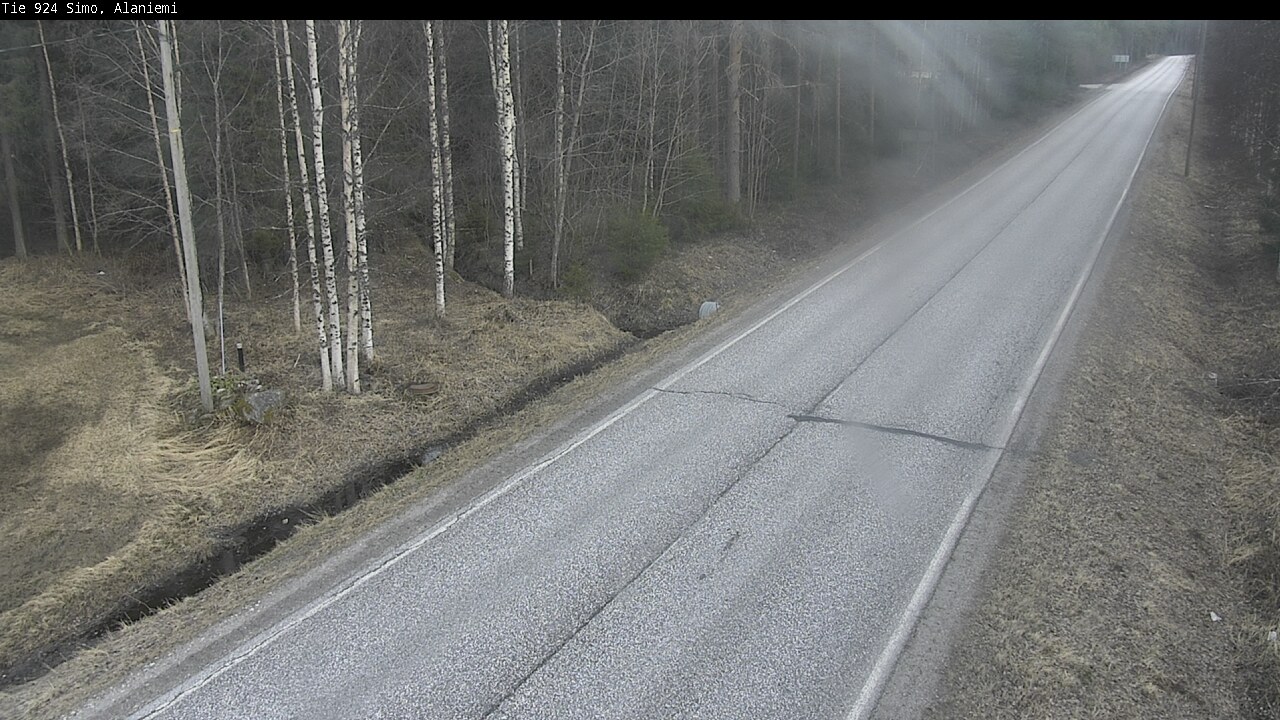 Weather Camera Image Väg 924 Simo, Alaniemi, Simo, Lappi