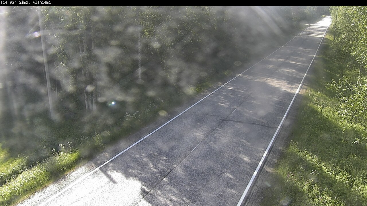 Weather Camera Image Väg 924 Simo, Alaniemi, Simo, Lappi