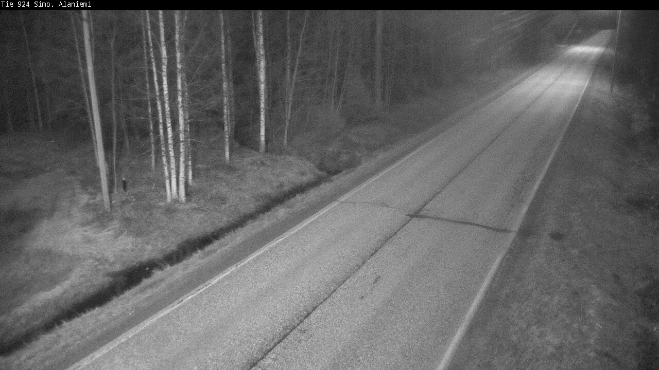 Weather Camera Image Väg 924 Simo, Alaniemi, Simo, Lappi