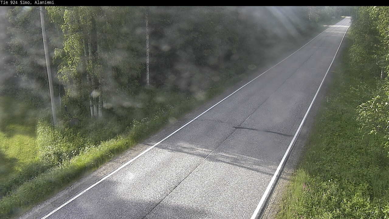 Weather Camera Image Väg 924 Simo, Alaniemi, Simo, Lappi