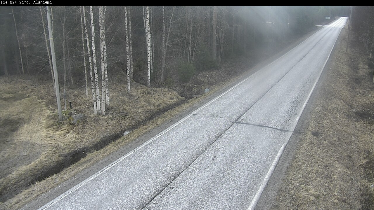 Weather Camera Image Väg 924 Simo, Alaniemi, Simo, Lappi