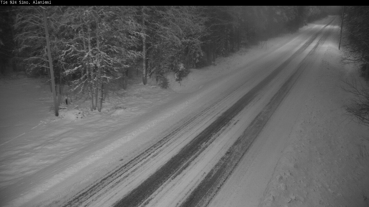 Weather Camera Image Väg 924 Simo, Alaniemi, Simo, Lappi