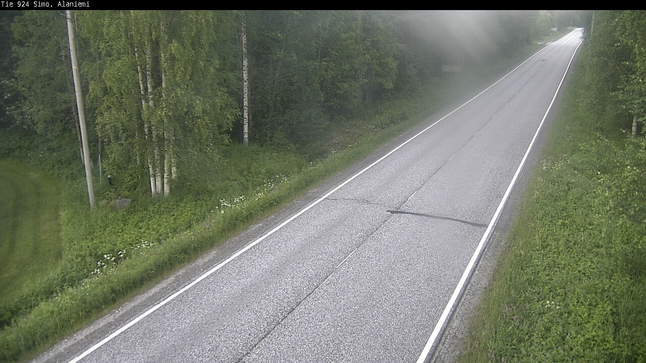 Weather Camera Image Väg 924 Simo, Alaniemi, Simo, Lappi