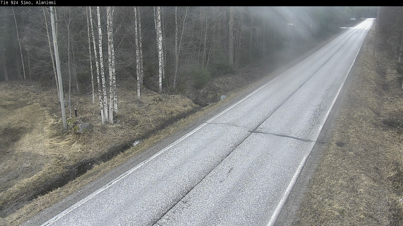 Weather Camera Image Väg 924 Simo, Alaniemi, Simo, Lappi