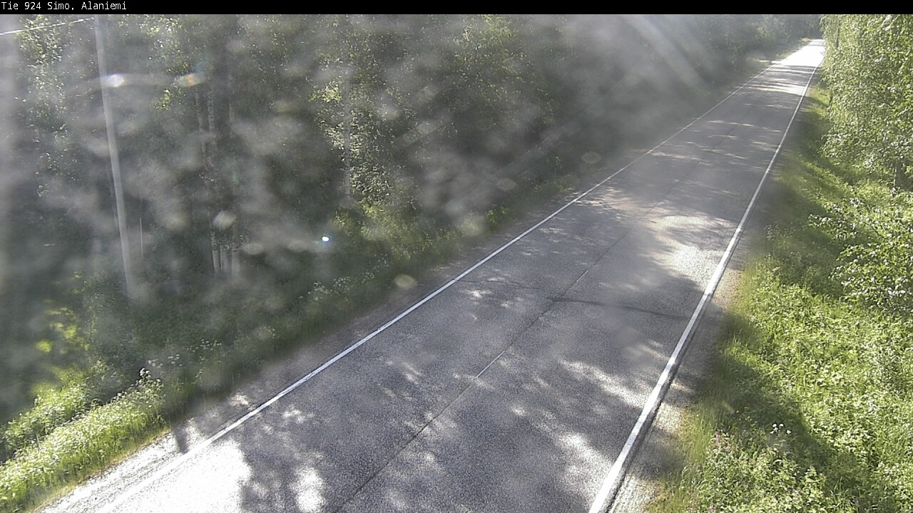 Weather Camera Image Väg 924 Simo, Alaniemi, Simo, Lappi