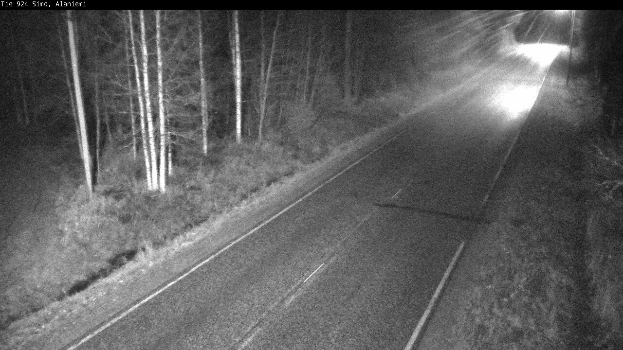 Weather Camera Image Väg 924 Simo, Alaniemi, Simo, Lappi