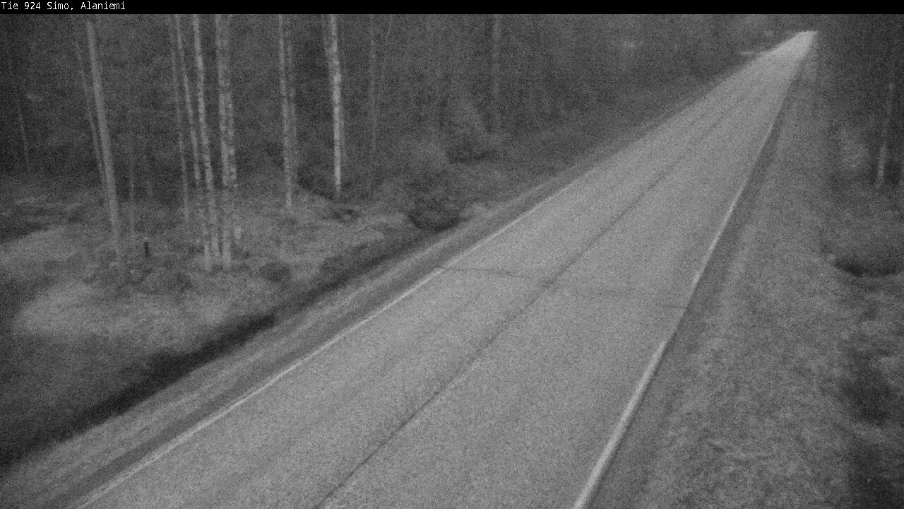Weather Camera Image Road 924 Simo, Alaniemi, Simo, Lappi