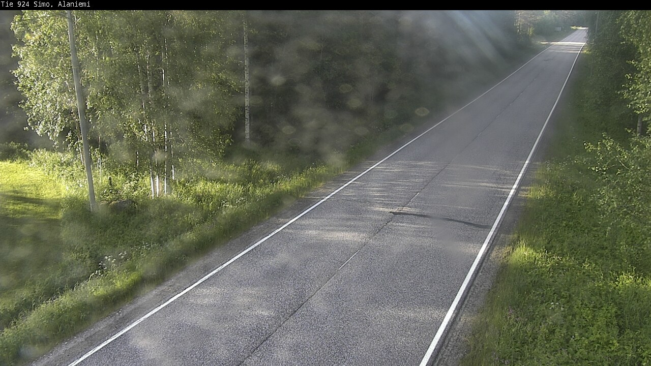 Weather Camera Image Väg 924 Simo, Alaniemi, Simo, Lappi