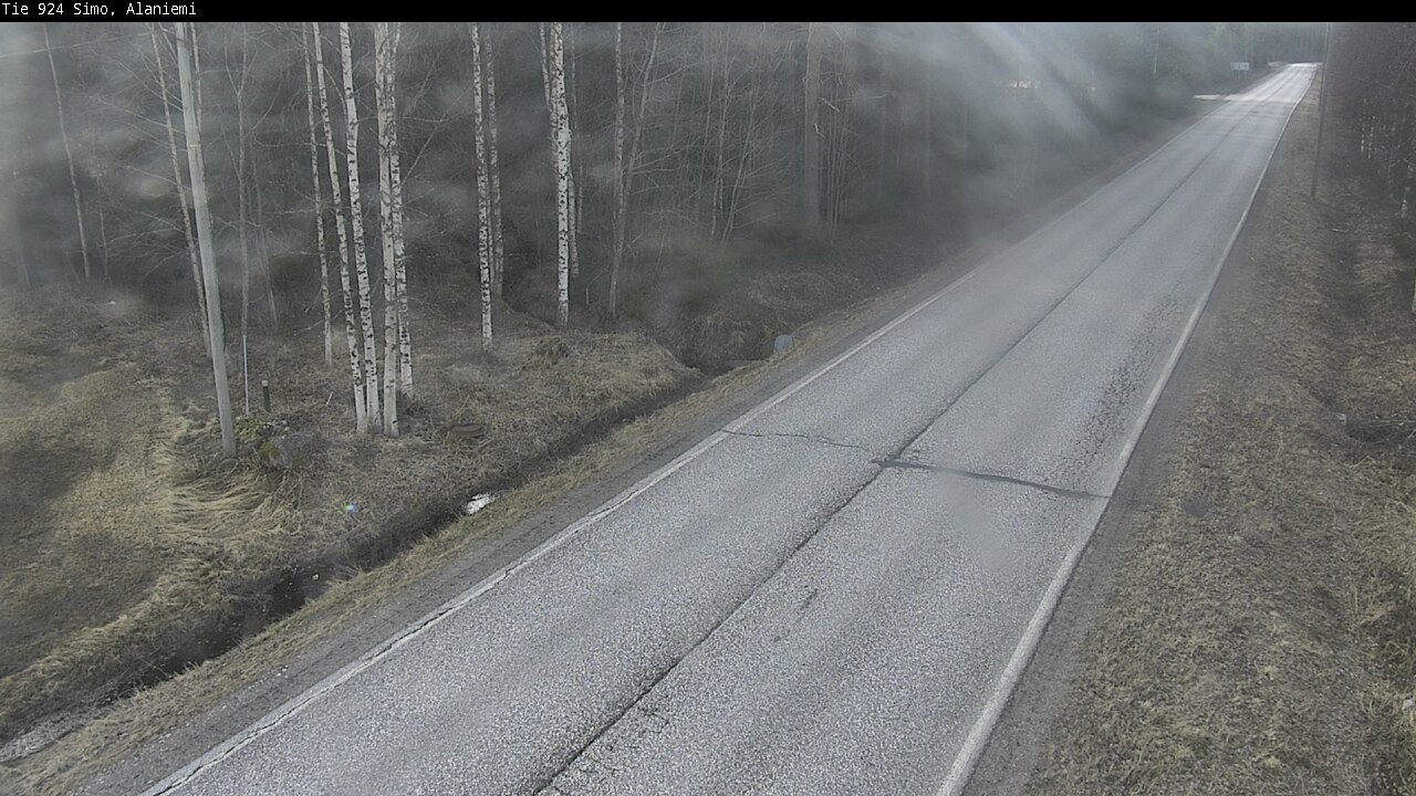 Weather Camera Image Väg 924 Simo, Alaniemi, Simo, Lappi