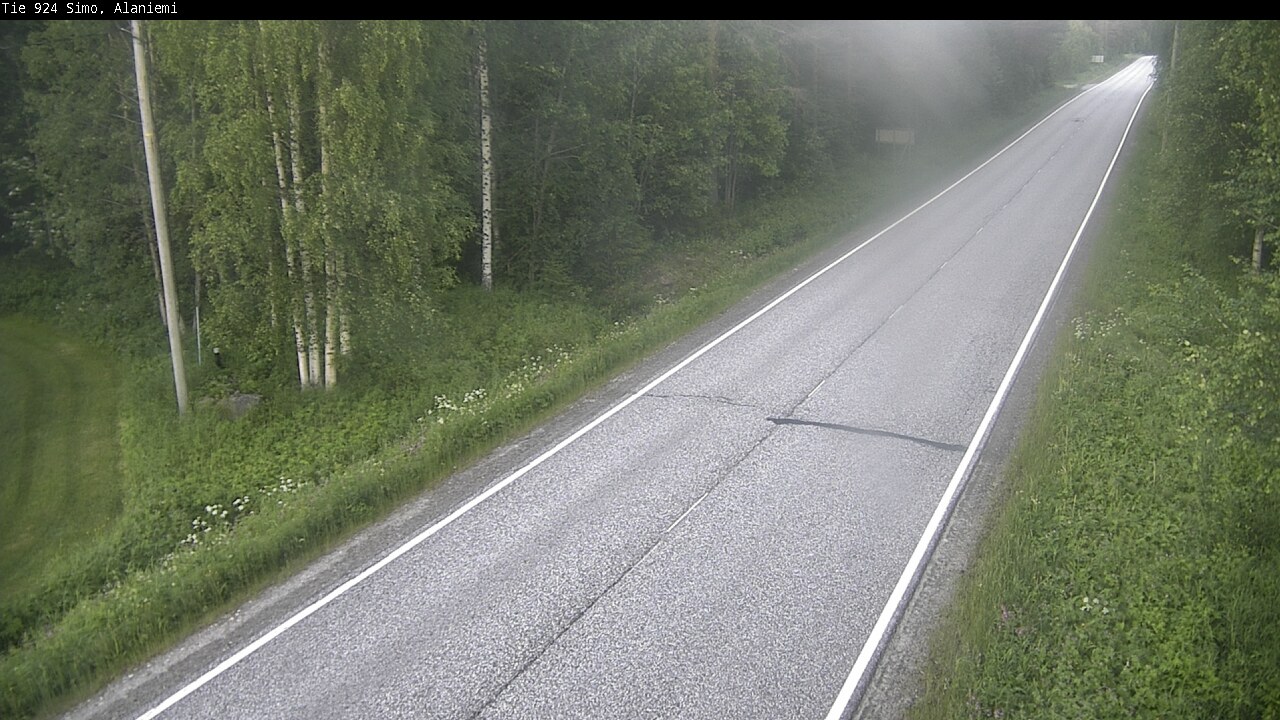Weather Camera Image Väg 924 Simo, Alaniemi, Simo, Lappi