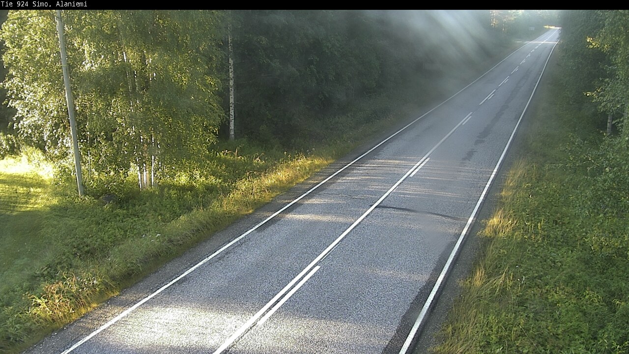 Weather Camera Image Road 924 Simo, Alaniemi, Simo, Lappi