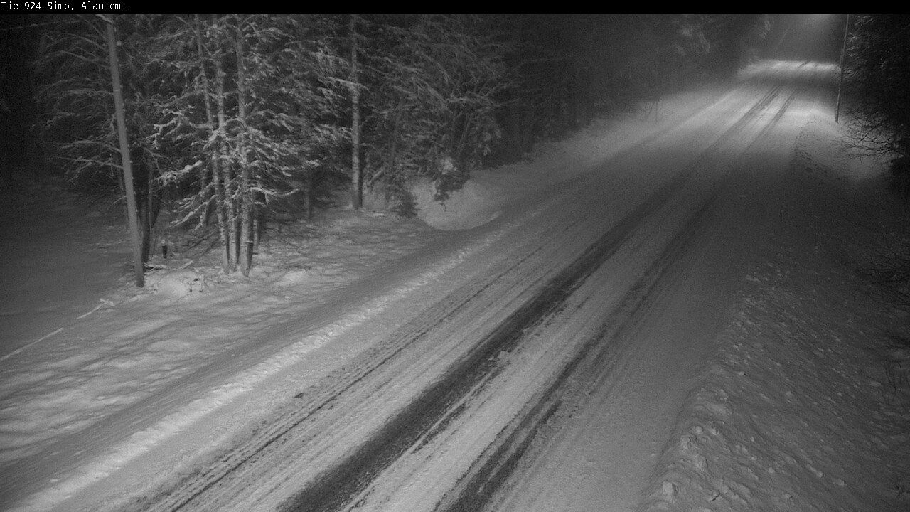 Weather Camera Image Väg 924 Simo, Alaniemi, Simo, Lappi