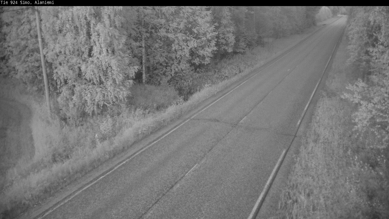 Weather Camera Image Road 924 Simo, Alaniemi, Simo, Lappi