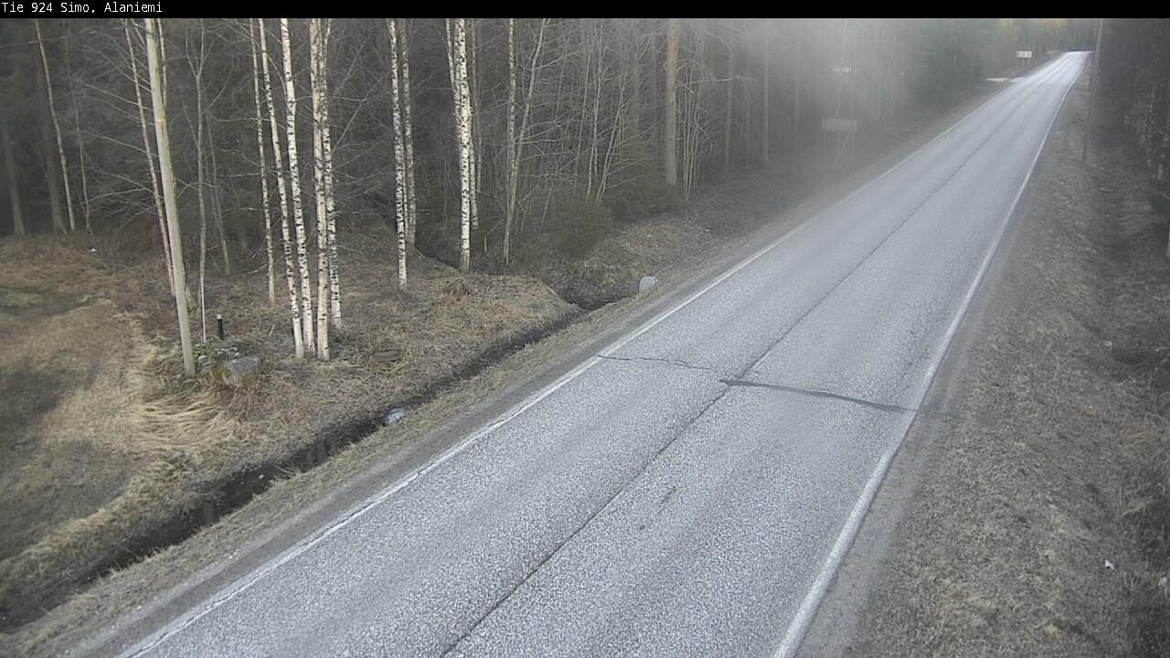 Weather Camera Image Väg 924 Simo, Alaniemi, Simo, Lappi