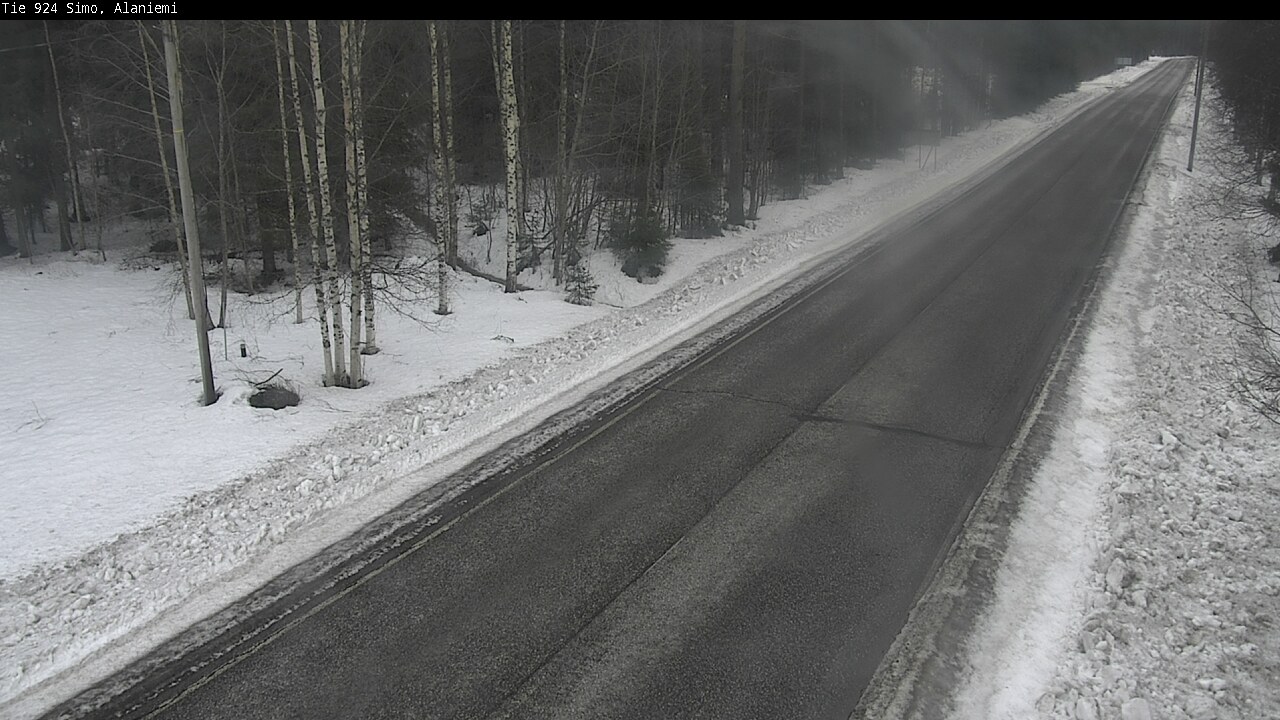 Weather Camera Image Väg 924 Simo, Alaniemi, Simo, Lappi